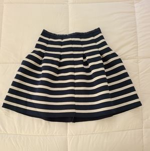 EUC GAP STRIPED SCUBA SKIRT
